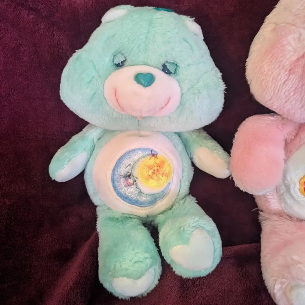 Vintage Care Bears: Set Of 5